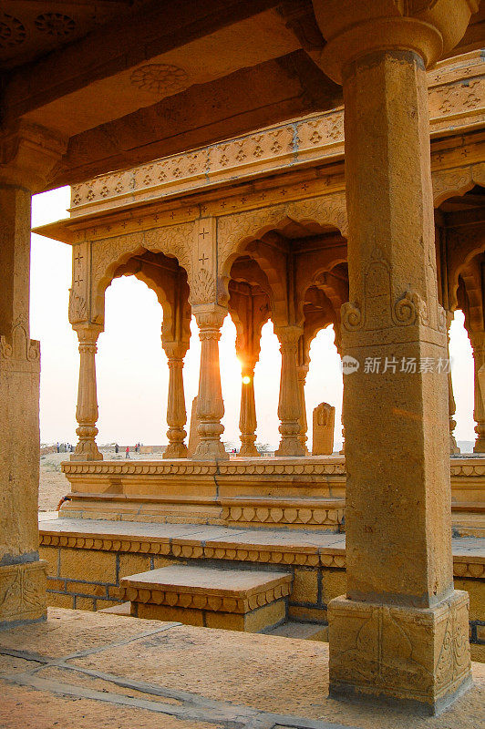 Vyas chhatri, jaisalmer，印度拉贾斯坦邦